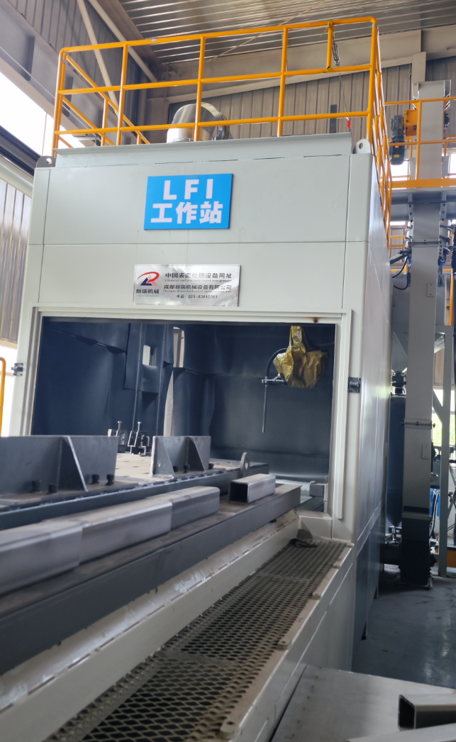 桦甸喷砂机自动化改造 提升生产线产能